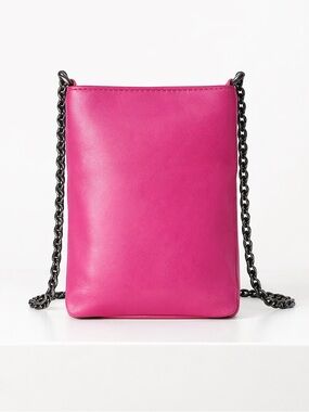 Amelia Gomez Italian leather flip bag NWT